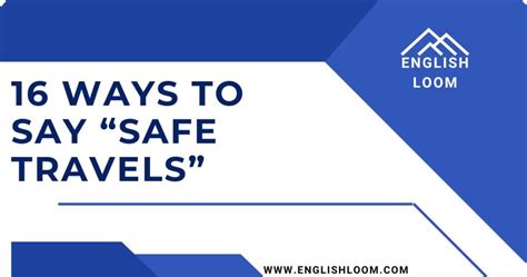 safe travels synonym|Safe Travel synonyms .